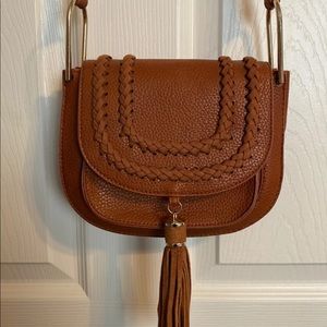 Small brown BoHo purse